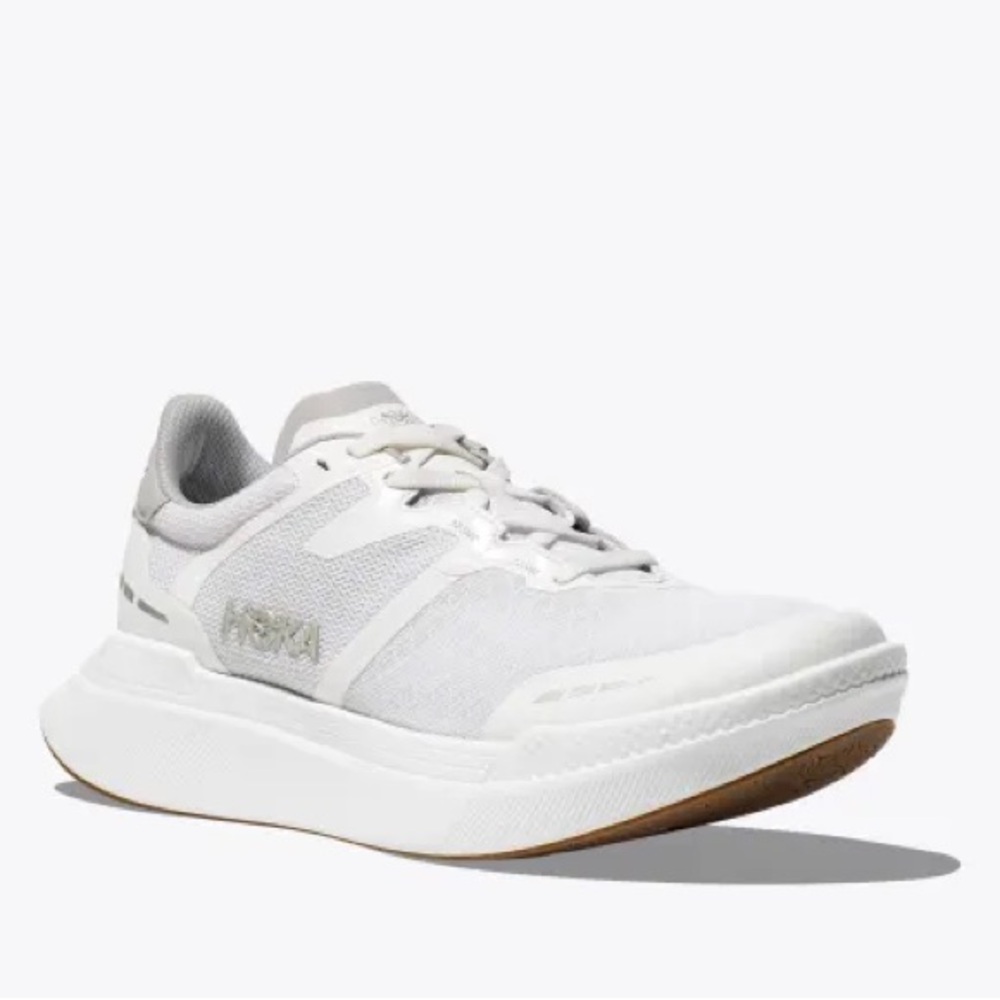 Hoka transport X running shoes in white